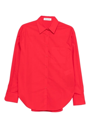The Frankie Shop Lui button pocket shirt - Red