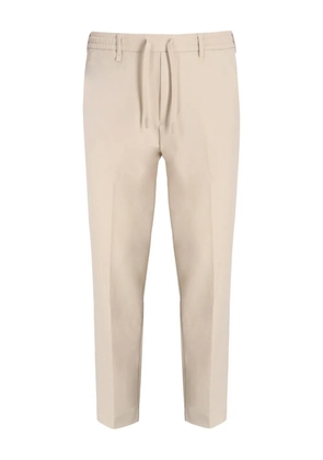 BOSS Bardon elasticated-waistband trousers - Neutrals