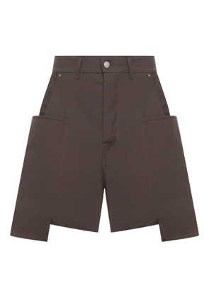 Rick Owens cargo-pocket shorts - Brown