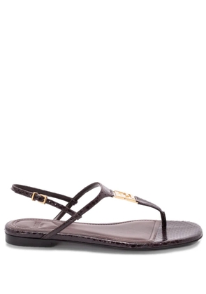 FENDI FFold flat sandals - Purple