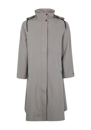 Rains Suva Vision Softshell A-line hooded raincoat - Grey