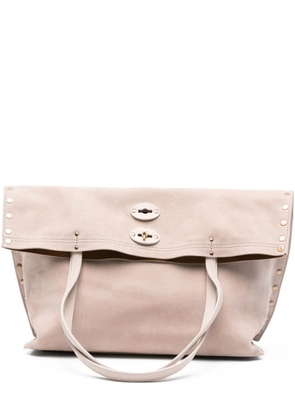 Zanellato medium A'spasso® stud-detail tote bag - Pink