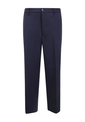 Nine In The Morning button-fastening wool trousers - Blue