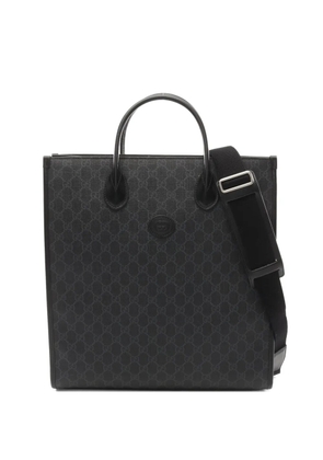 Gucci Pre-Owned 2010s medium GG Supreme tote bag - Black