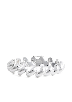 LIE STUDIO The Edith twisted design bracelet - Silver