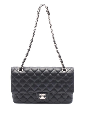 CHANEL Pre-Owned 2015 Matelasse Flap chain shoulder bag - Black
