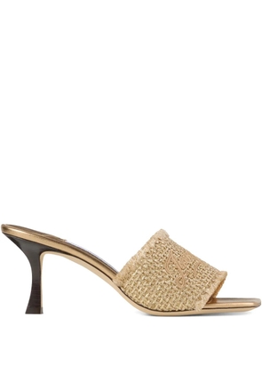 Jimmy Choo 70mm Alexia sandals - Brown