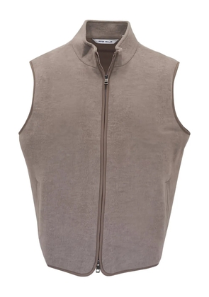 Peter Millar zip collarless gilet - Neutrals