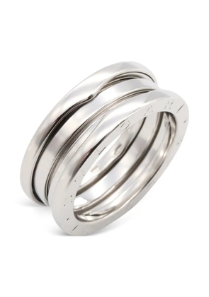 Bvlgari Pre-Owned 2010s 18K white gold B-Zero1 ring - Silver