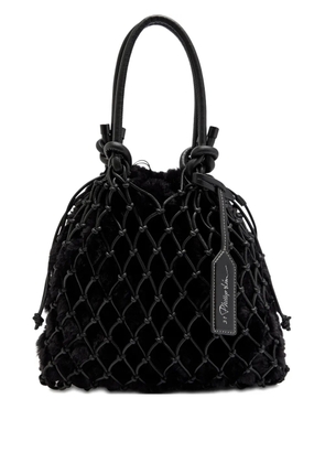 3.1 Phillip Lim mini macrame tote bag - Black