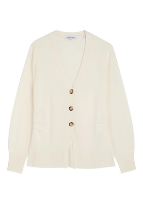 Veronica Beard buttoned V-neck cardigan - Neutrals