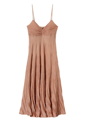 TWINSET spaghetti-strap dress - Neutrals