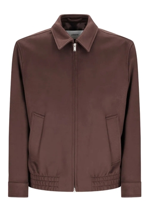 Lardini zip-fastening jacket - Brown