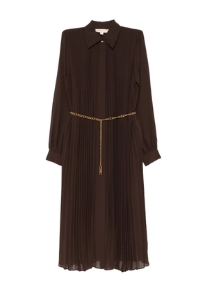 Michael Kors Georgette dress - Brown