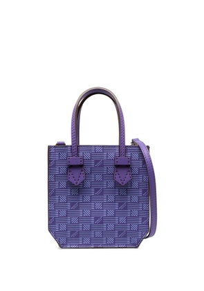 Moreau Bregancon leather tote bag - Purple