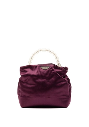 Christian Dior Pre-Owned 2000 Mini Satin Malice Pearl handbag - Purple
