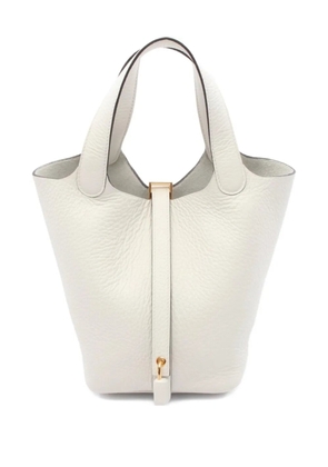 Hermès Pre-Owned 2024 Picotin Lock PM handbag - White