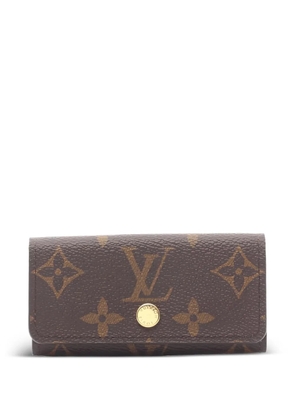 Louis Vuitton Pre-Owned 2020s Multiclés 4 monogram ring key case - Brown