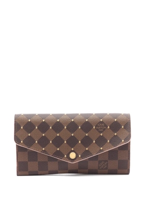 Louis Vuitton Pre-Owned 2019 Portefeuil Sara wallet - Brown