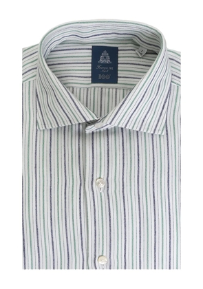 Finamore 1925 Napoli striped shirt - White