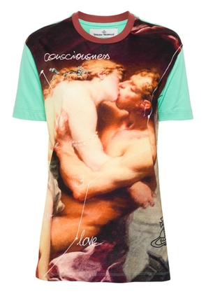 Vivienne Westwood Kiss Classic cotton T-shirt - Green