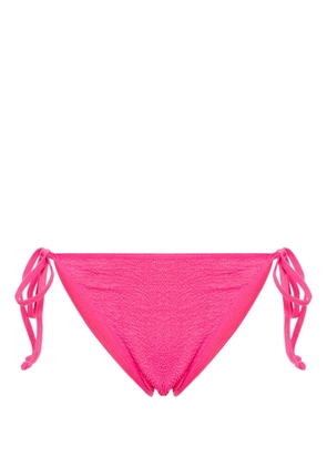 Bond-eye Anisha seersucker bikini bottoms - Pink