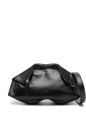 Alexander McQueen Manta zip clutch bag - Black