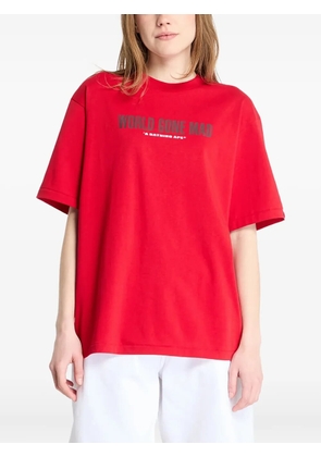 A BATHING APE® slogan graphic tee - Red