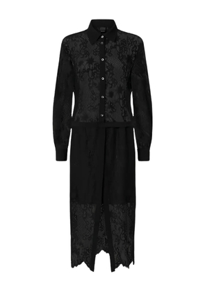 PINKO lace-panel maxi dress - Black