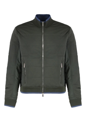Moorer quilted full-zip jacket - Green