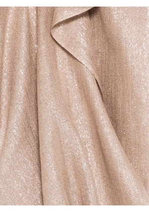 Brunello Cucinelli fringed scarf - Neutrals