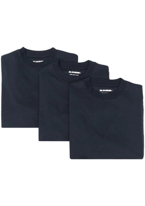 Jil Sander crew-neck T-shirt (pack of three) - Blue