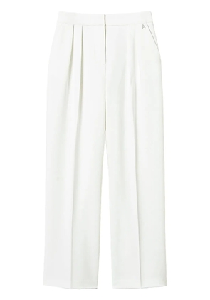 TWINSET pleated tailored trousers - White