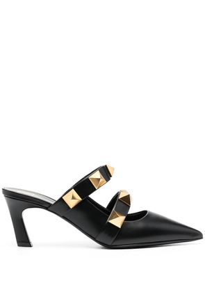 Valentino Garavani 65mm Roman mules - Black