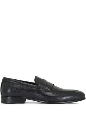 G. Brown Shoes grain leather loafers - Black