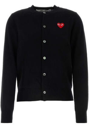 Comme Des Garçons Play wool cardigan - Black