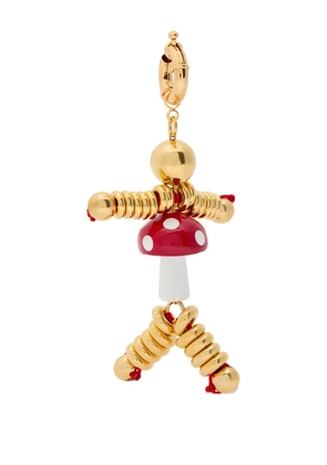 Timeless Pearly Suki beaded keyring - Gold