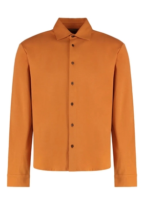 Moorer buttoned shirt - Orange