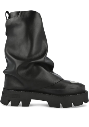 MISBHV detachable-cover chelsea boots - Black