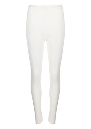 Hanro ankle length silk leggings - Neutrals