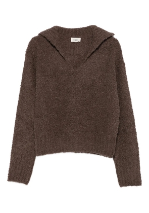 Barena bouclé sweater - Brown