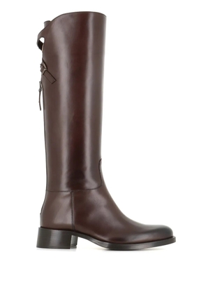 Sartore leather riding boots - Brown