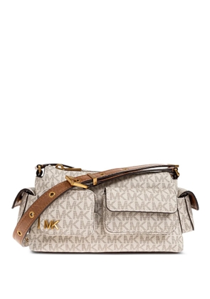 Michael Michael Kors Dakota monogram-pattern shoulder bag - Neutrals