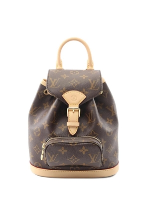 Louis Vuitton Pre-Owned 2021 mini Montsouris backpack - Brown
