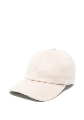Jacquemus embroidered-logo baseball cap - Neutrals