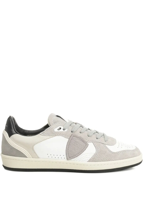 Philippe Model Paris perforated panel sneakers - White