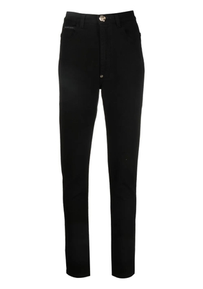 Philipp Plein high-rise super-skinny jeans - Black