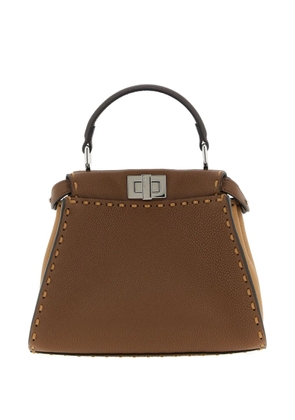 FENDI Peekaboo Selleria handbag - Brown