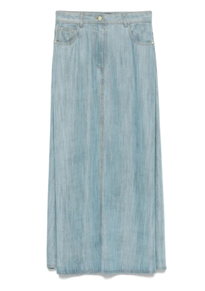 kaos A-line midi skirt - Blue