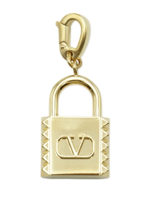 Valentino Garavani VLogo Signature padlock pendant - Gold